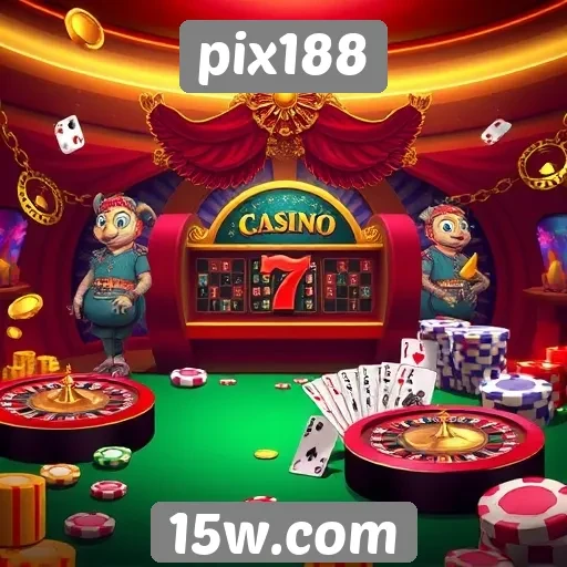 Plataforma pix188 oferece diversidade em jogos de cassino
